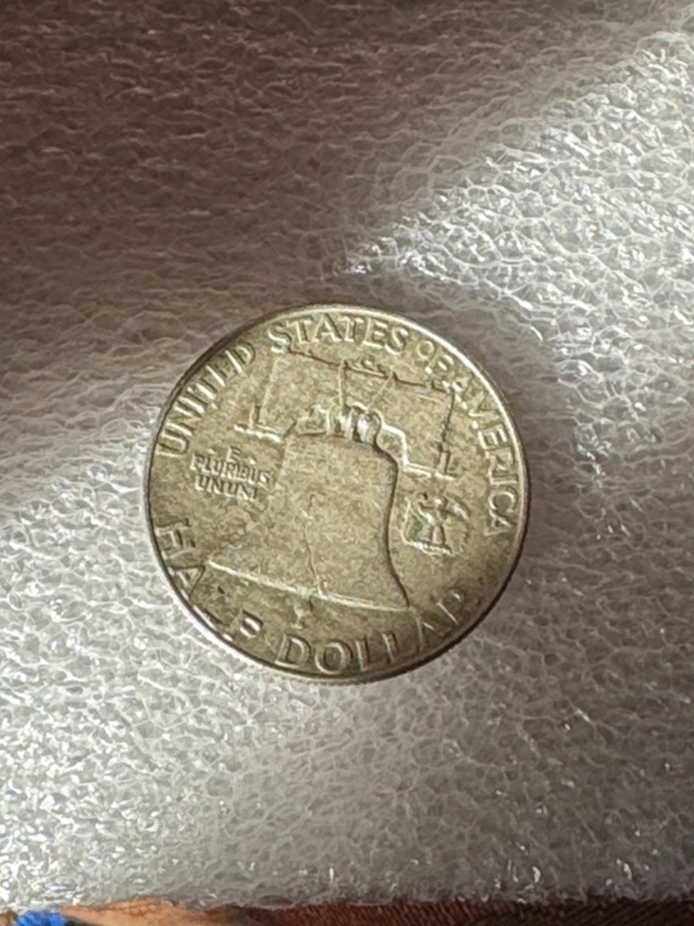 1963 Franklin Half Dollar Coin - Silver - Picture 3 of 5